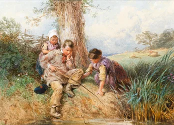 Young Anglers: No Luck Today